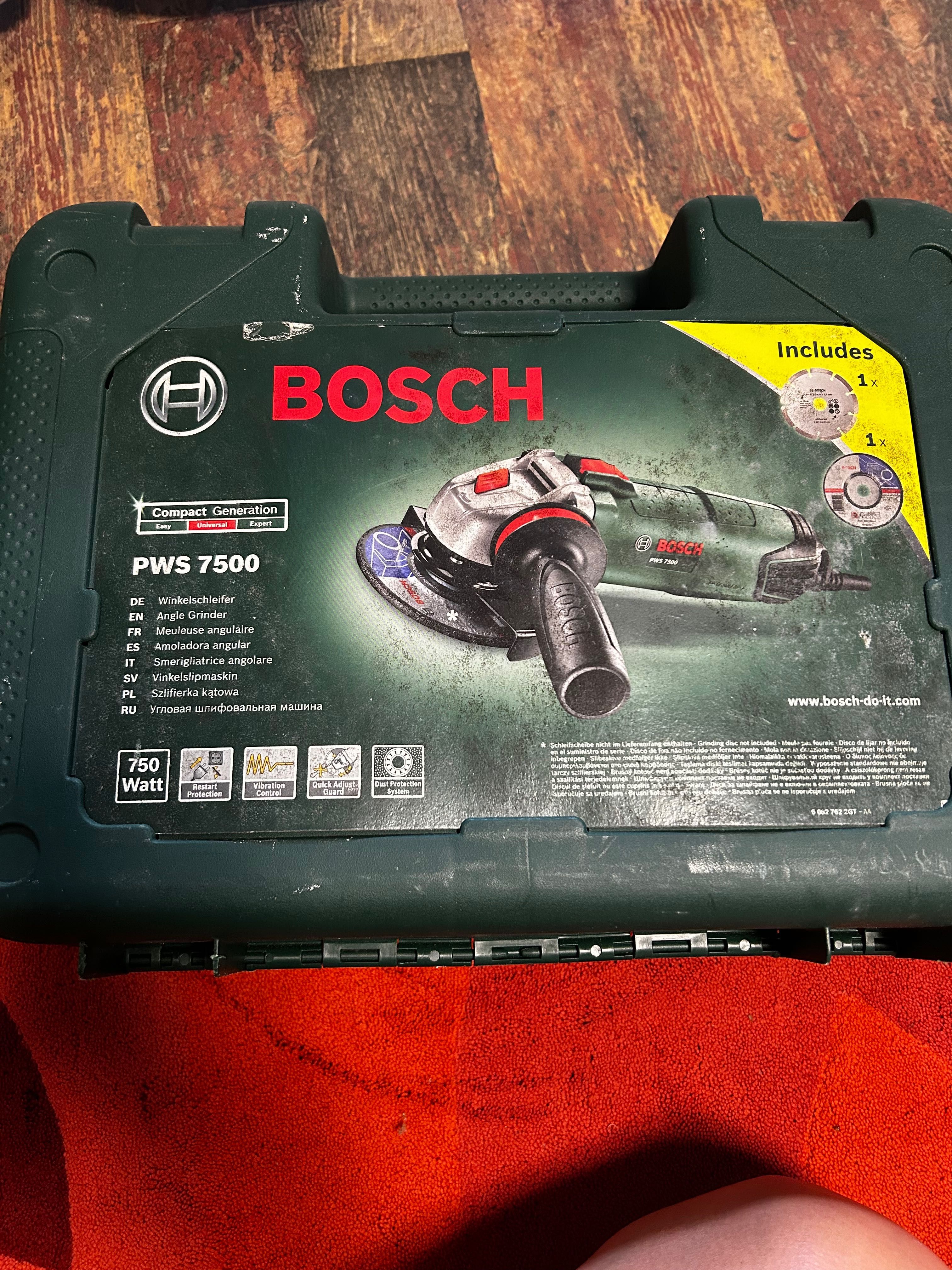 Ъглошлайф BOSCH Universal
Grind 750-115
