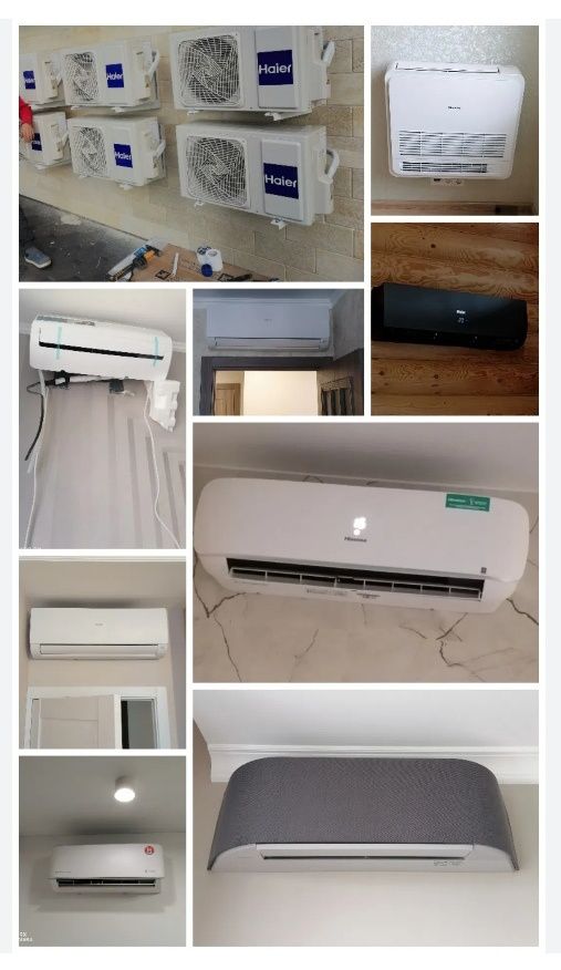 Konditsioner ustanofka Kansaner ustanofka Кондиционеры установка