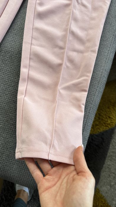 Панталон Shein - цвят бебешко розово