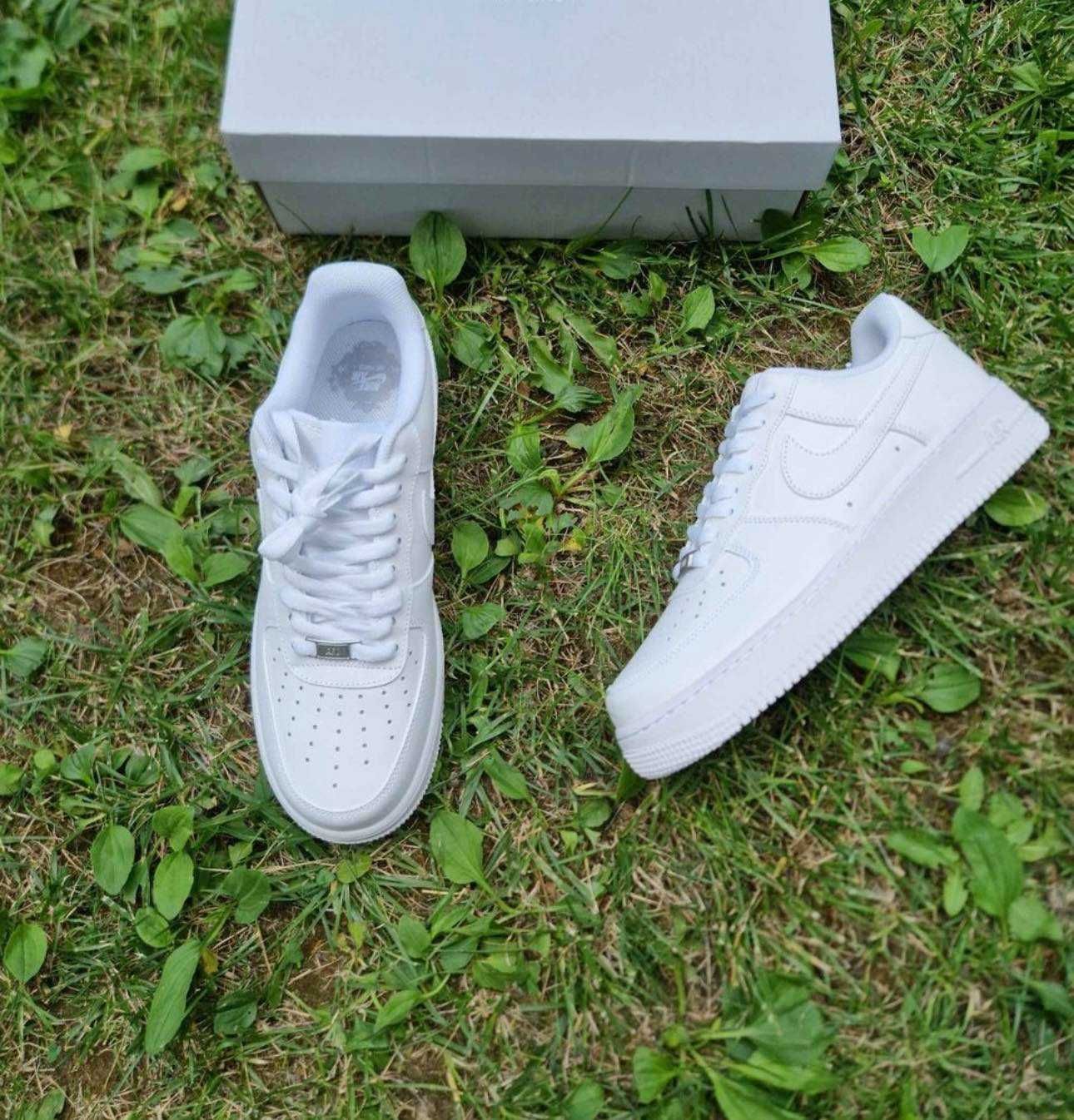 Adidasi Nike Air Force 1 Unisex Premium White