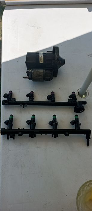 Rampa injectoare Logan,electromotor logan