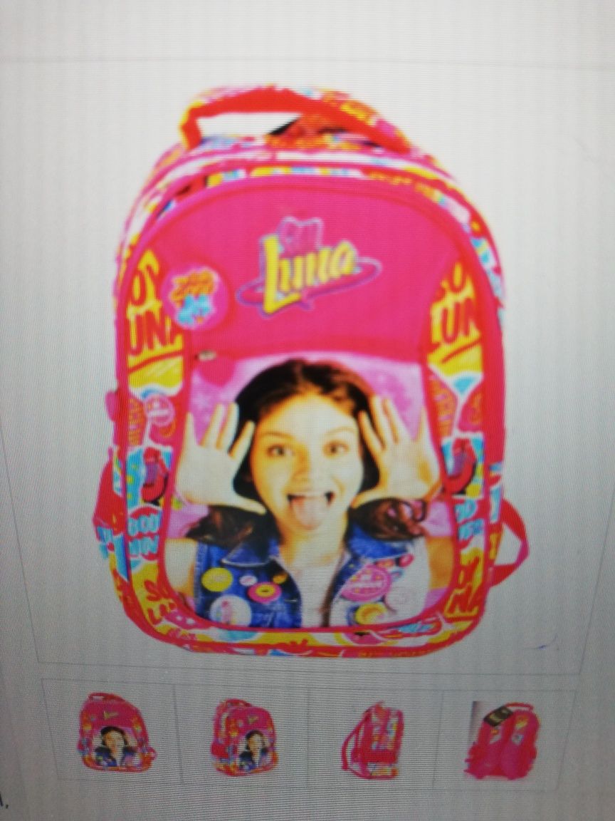 Ghiozdan / Rucsac Soy Luna Embleme