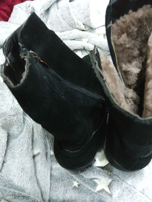 Очень  тёплые зимние сапоги.