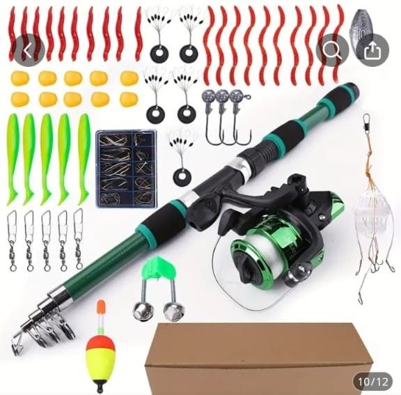 Спиннинг с аксессуарами