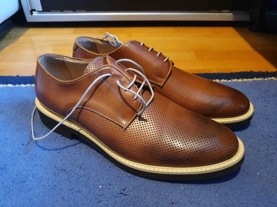 Pantofi barbati  din piele maro