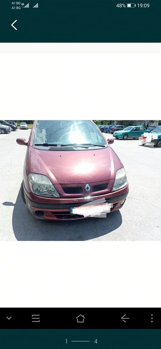 Рено Меган Сценик Renault Scenic 2002