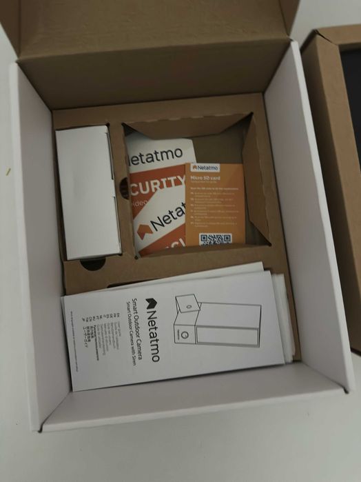 Camera de supraveghere de exterior, cu sirena, Wi-Fi, Netatmo