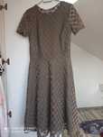 Rochie eleganta,cu buline catifelate
