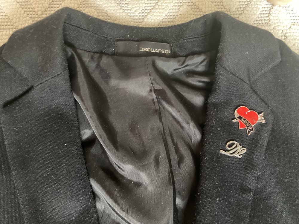 Черно сако Dsquared