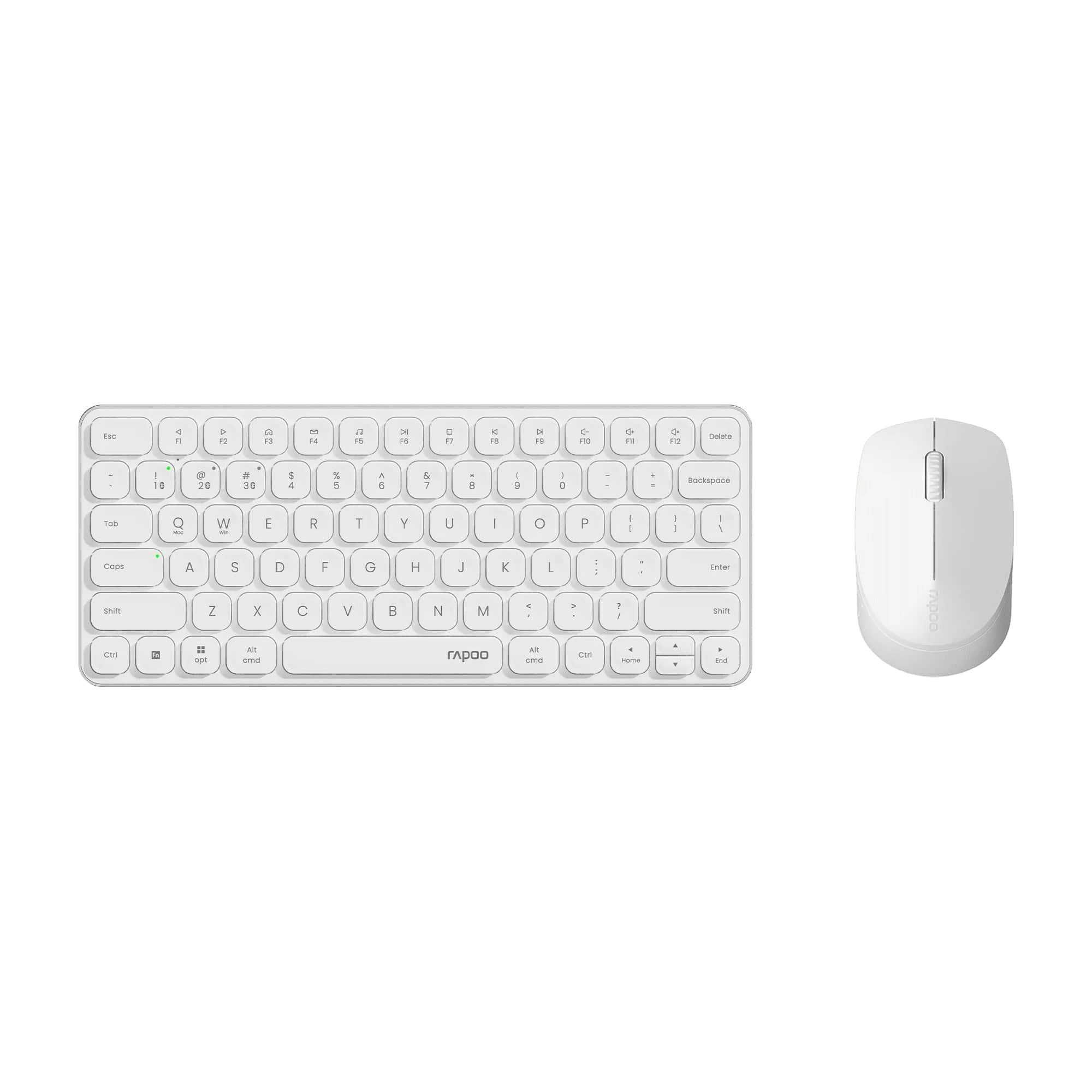 [НОВАЯ] Беспроводная клавиатура & мышка RAPOO 9010M White