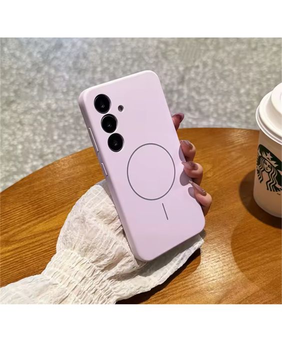 Samsung S24 S25 FE PLUS ULTRA Husa Magnetica Interior Alcantara