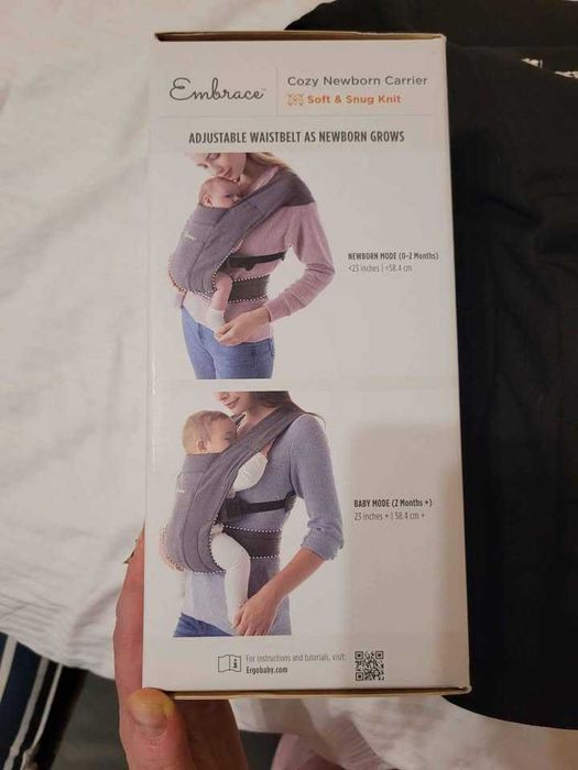 Бебешка кенгуру/носилка за бебета - Ergobaby - за новородено - 11 кг