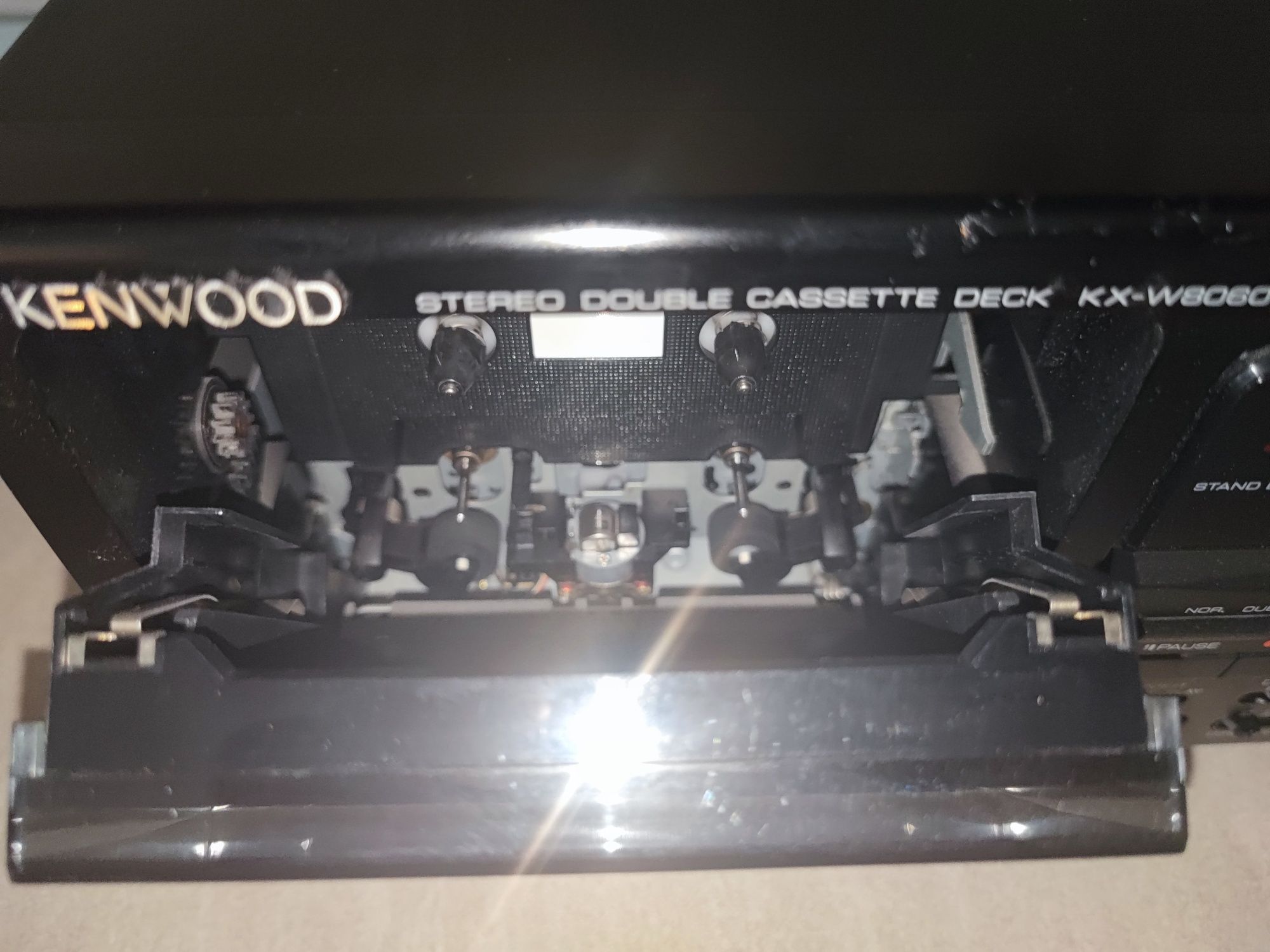 Deck Kenwood KX W8060 deck dublu recorder caseta tape auto reverse HX