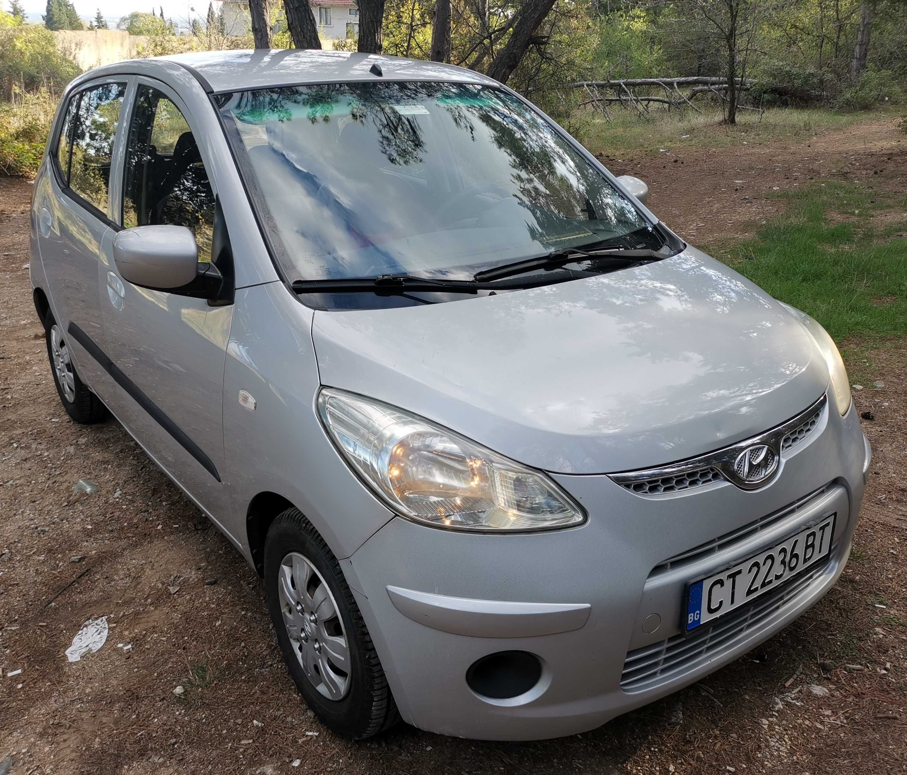 Hyundai I10 1.2l 78 к.с. супер икономична, климатик, сервизна книжка.