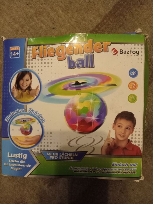 Продам светящийся прыгающий мячик, заряжается через USB-провод