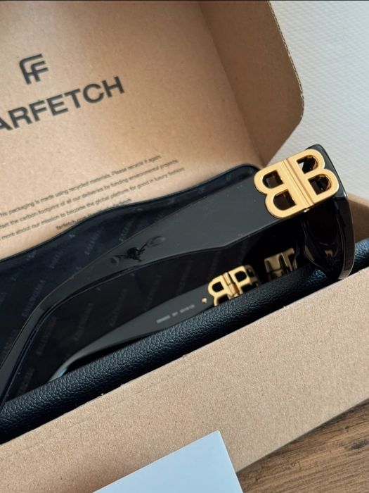 Ochelari soare Balenciaga Originali femei,ca Noi! Model Cat eye,negri