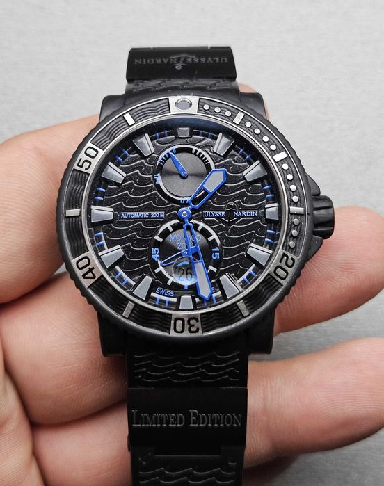 Ulysse Nardin Marine Diver Monaco Limited 100 Full Set