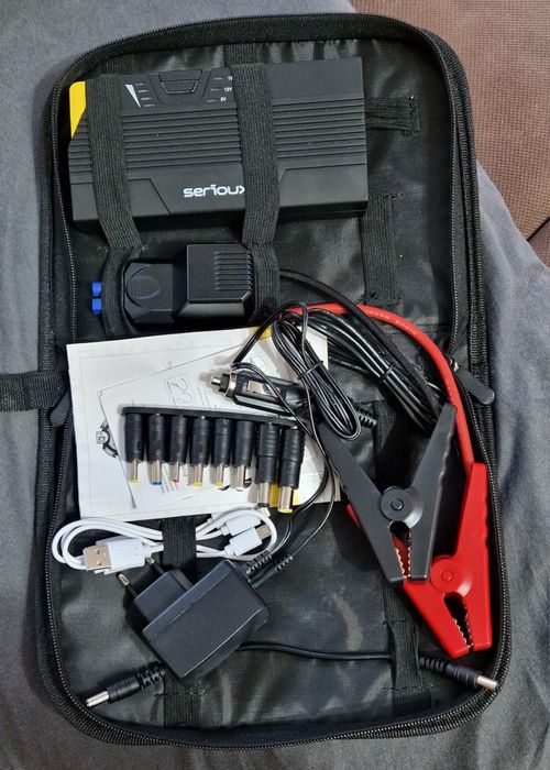 Starter auto multifunctional Serioux SRXA12K300A, acumulator extern, l