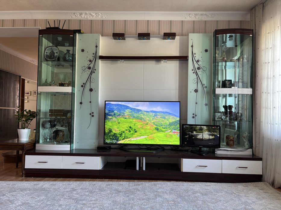 Стенка для гостиной (под телевизор, для книг и так далее)