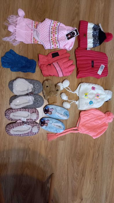 Шапки, шалове, ръкавици за момиче