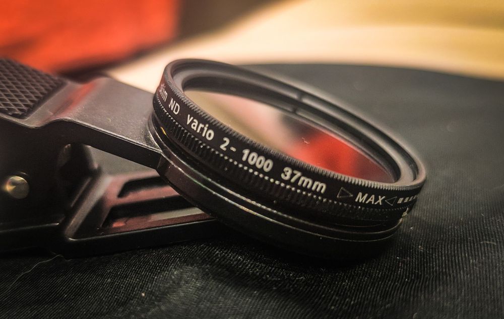 ND филтър за телефон