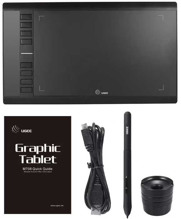 Графичен таблет Ugee M708