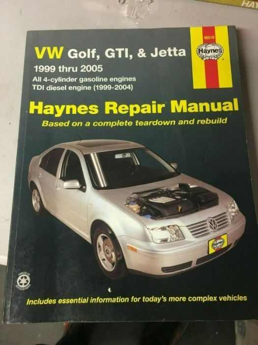 Manual auto Haynes: VW Golf & Jetta anii 1999-2005, 2004-07 si 2009-12