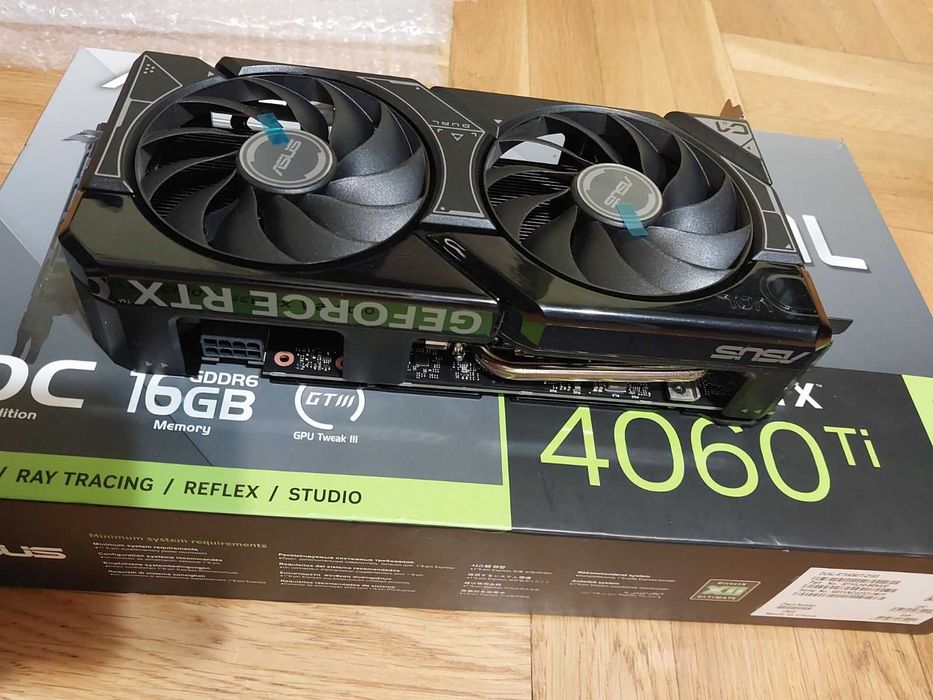 RTX 4060 Ti 16GB - Asus Dual, MSI Ventus 2X OC