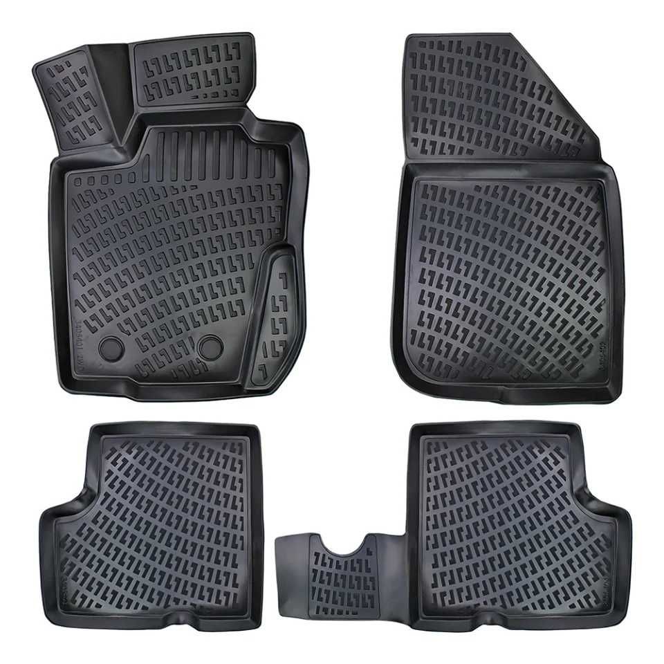 Set covorase auto cauciuc Dacia Duster  2010-2024, forma tavita