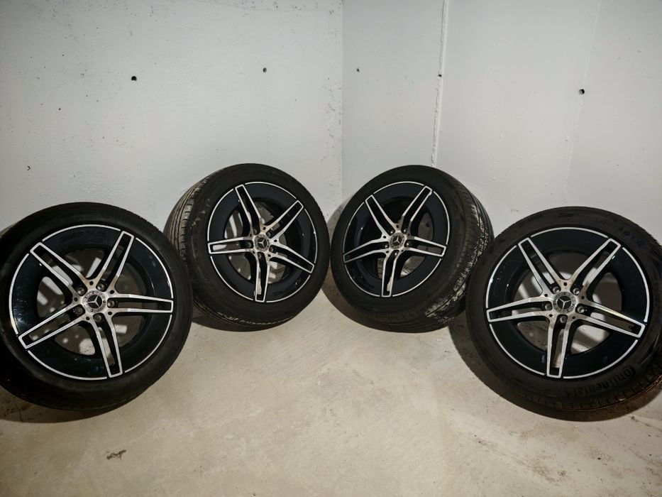 Roti jante Mercedes E Class AMG W 214 19 inch anvelope DoT 2025 Conti