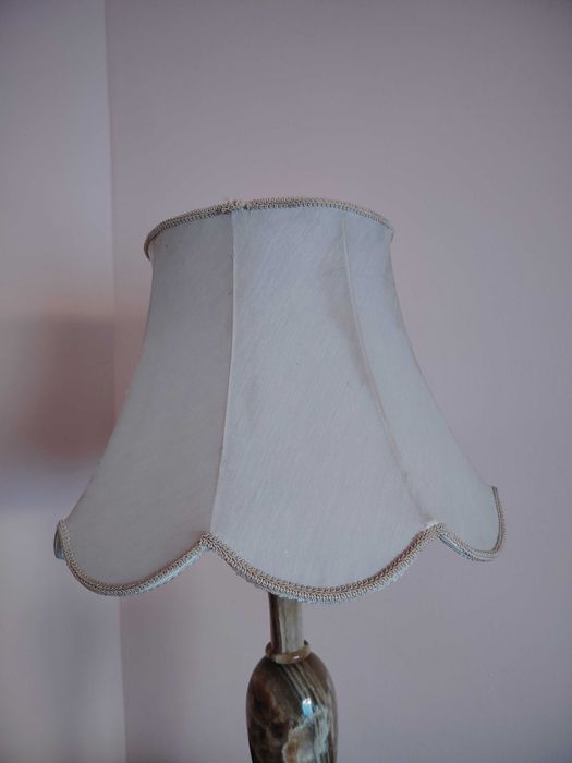 Lampă onix superbă cu abajur