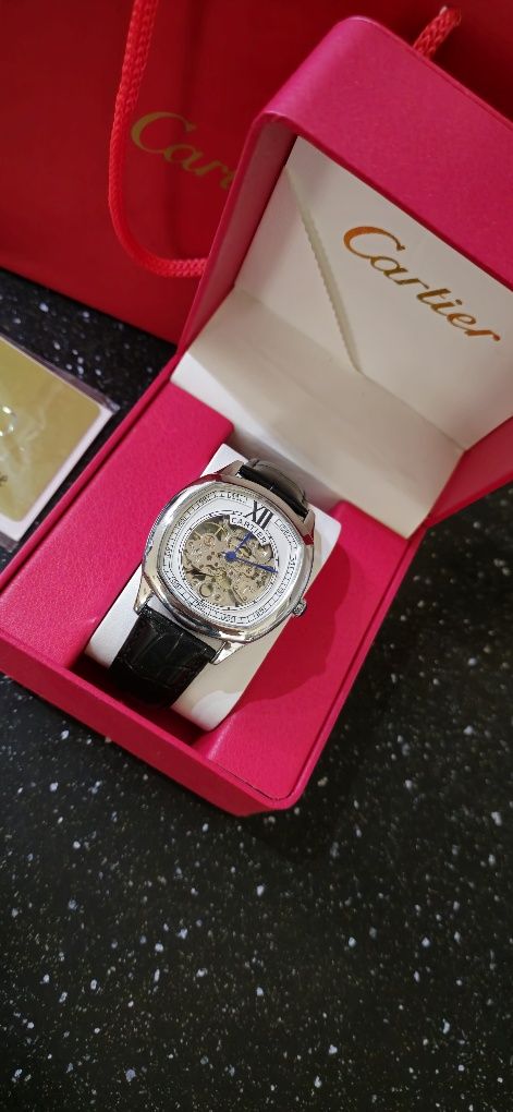Часы Cartier, люксового качества, механические