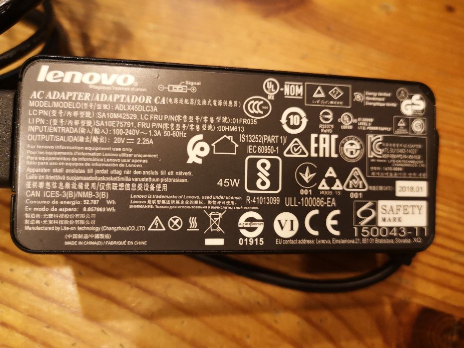 Încărcător original laptop Lenovo ADLX45DLC3A