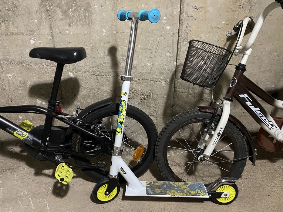 2 Biciclete si trotineta copii 3-6 ani toate la pretul afisat!!!