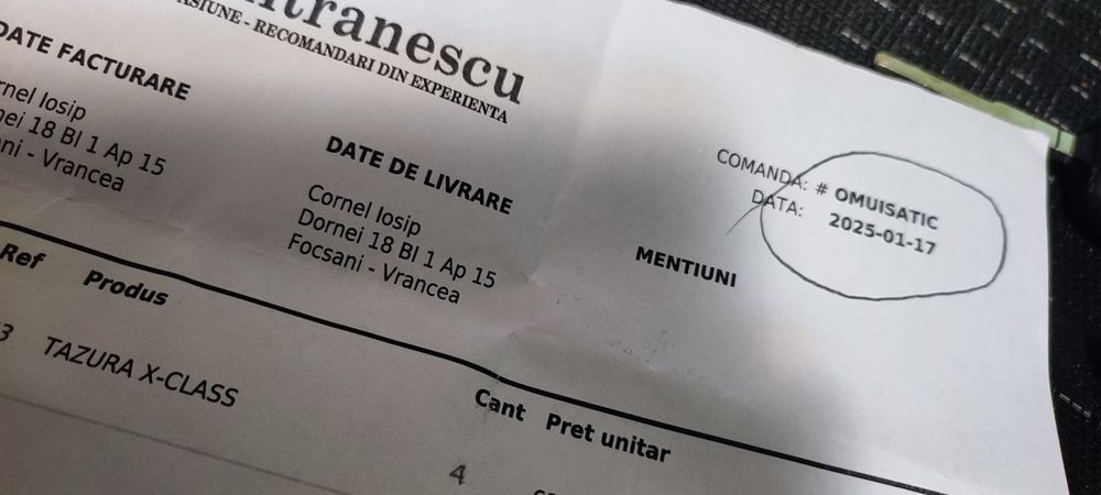 Vând 4 Lansete Tazura X Class