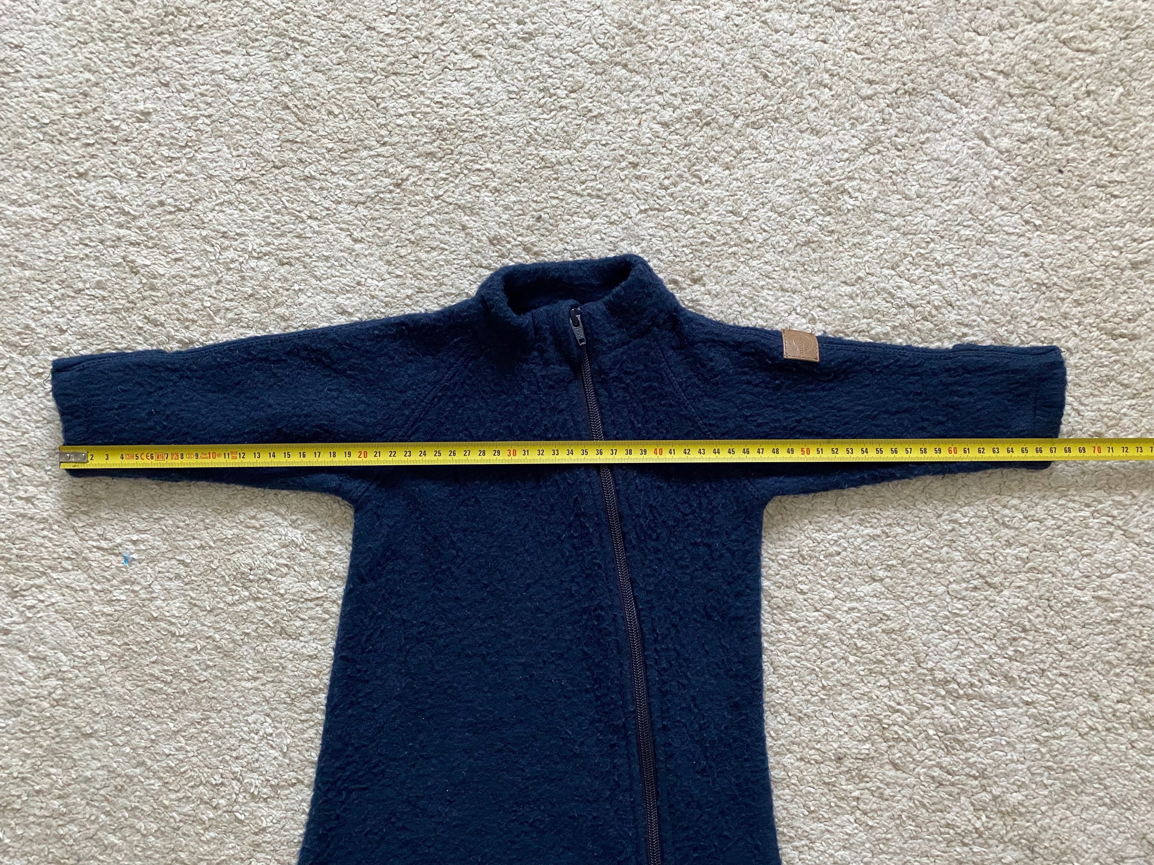 Salopeta overall lana fleece Mikk-line