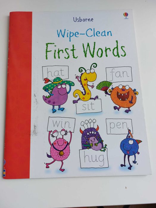 Carti educative Usborne wipe-clean