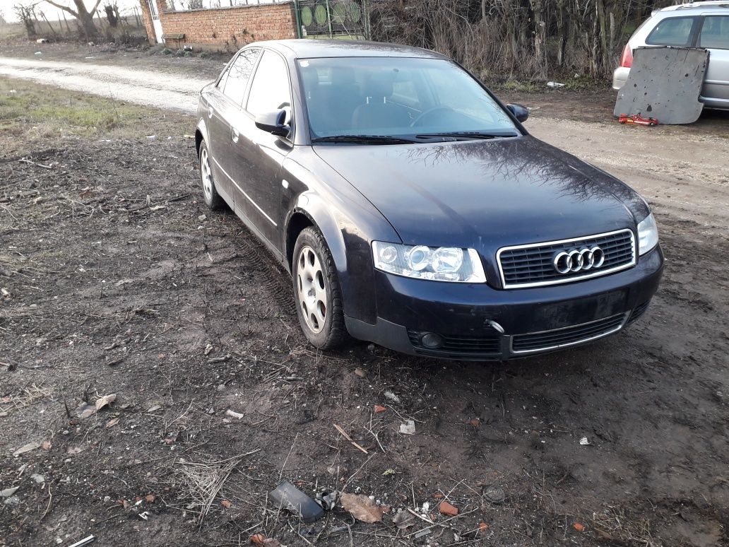 Ауди Audi А4 Б6 2.5 тди 163 коня BFC 6 ск ръчка НА ЧАСТИ