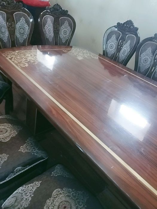 Стол стул 12 кишилик