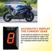 Indicator treapta moto Yamaha/ gear indicator/ indicator trepte viteza