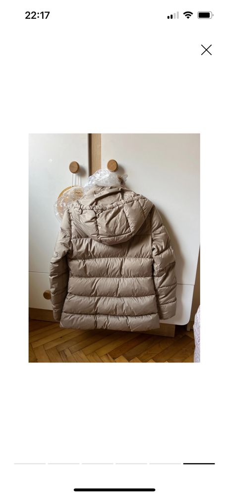Яке с гъши пух Massimo dutti
