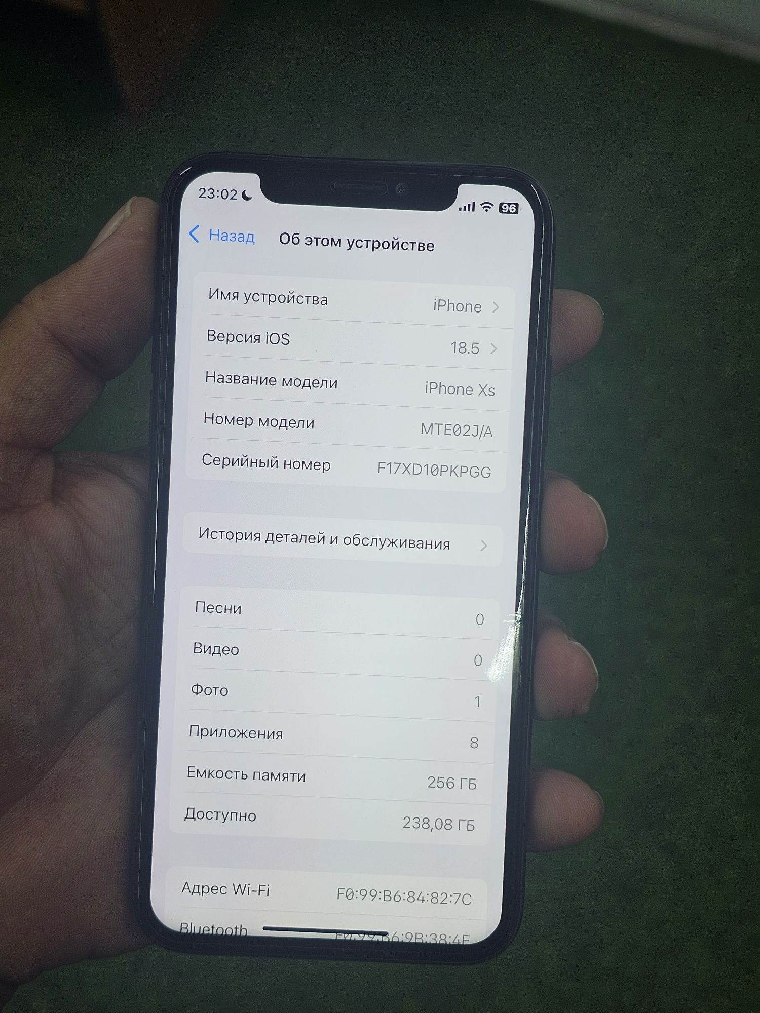 Iphone xs 256Gb.