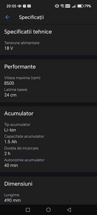 Trimmer de tuns gazon/iarba pe acumulator Einhell Power X-Change