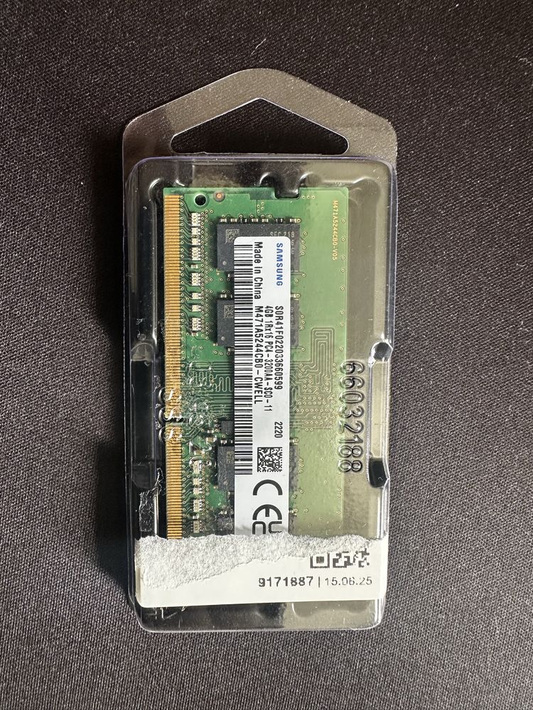 Оперативная память озу для ноутбука ddr4 объем 4 гб