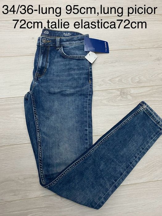 Blugi Slim marimea 34/36, noi cu eticheta
