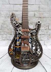 Aрт китара от метал