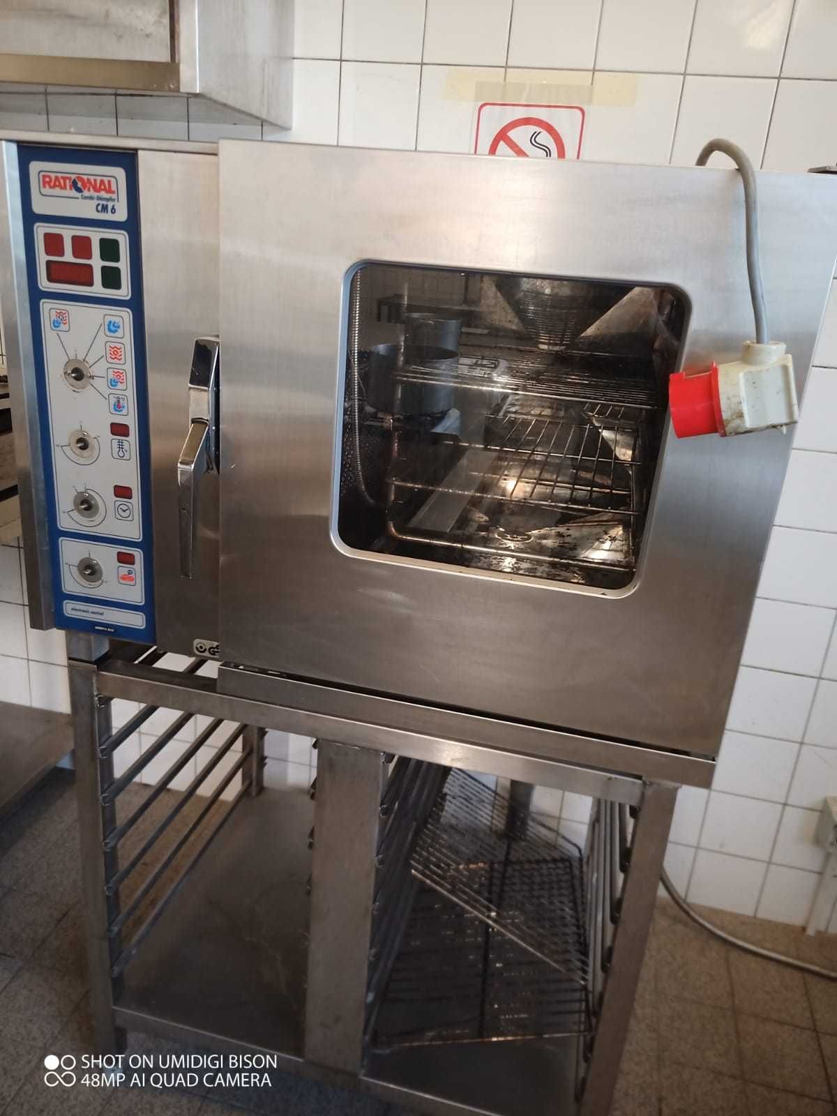 Cuptor rational 6 tavi cu functie de aburi