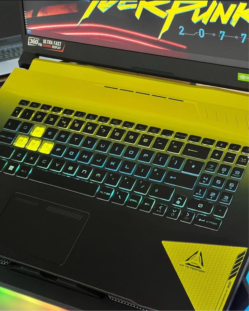 Мощный MSI | RTX 3070Ti - 8Gb | Core i9-12900H | ОЗУ 32Gb