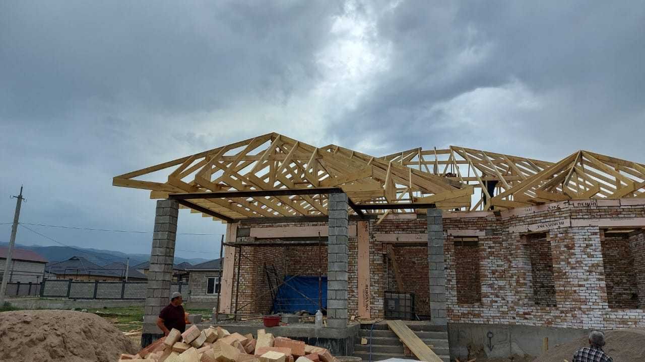 Мастера с Узбекистана строим коттеджи, дома любой сложности