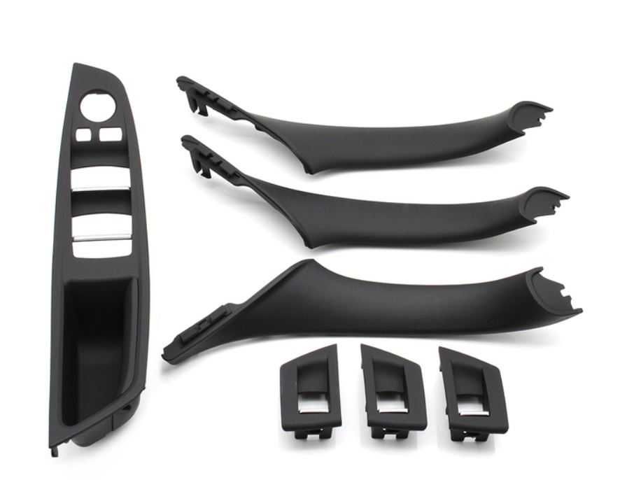 SET Manere BMW seria 5 Negru – interior BMW F10 F11 F18 PREMIUM